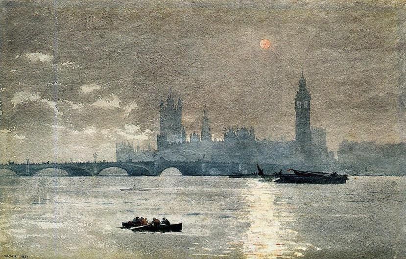 Winslow Homer The Houses of Parliament